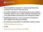 Please read this before using presentation - slide 1