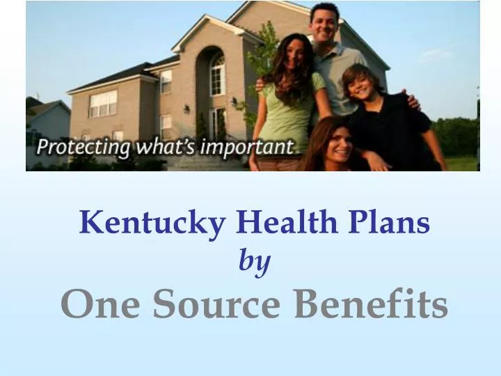 kentucky health plans by one source benefits