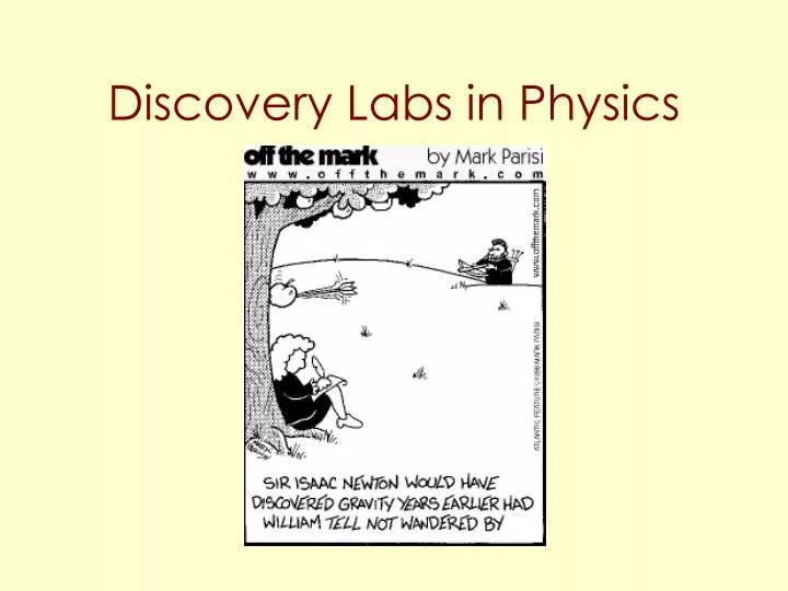 discovery labs in physics
