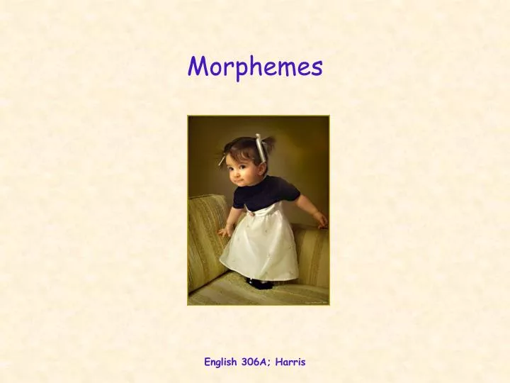 morphemes