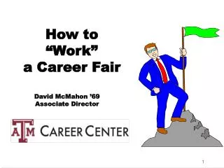 how to work a career fair