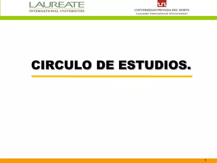 circulo de estudios