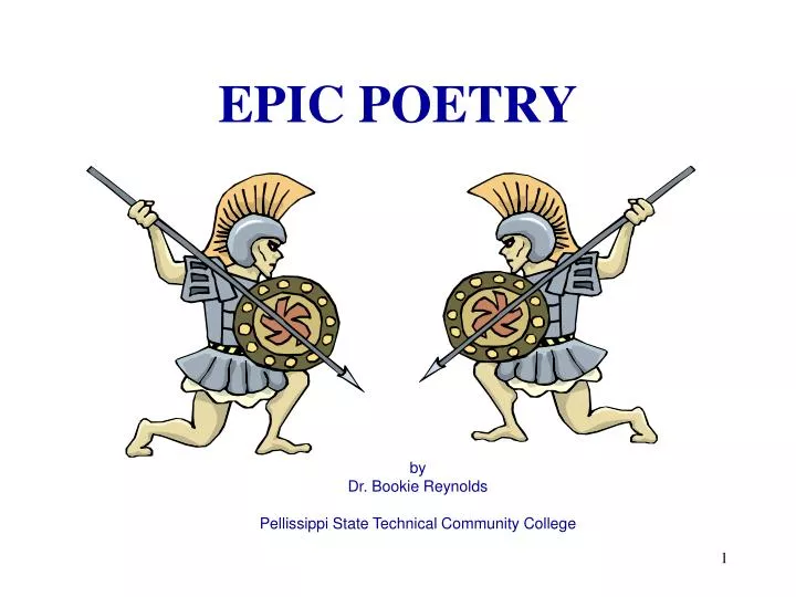 epic poetry