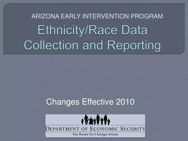 ethnicity race data collection and reporting