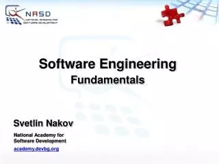 Software Engineering Fundamentals