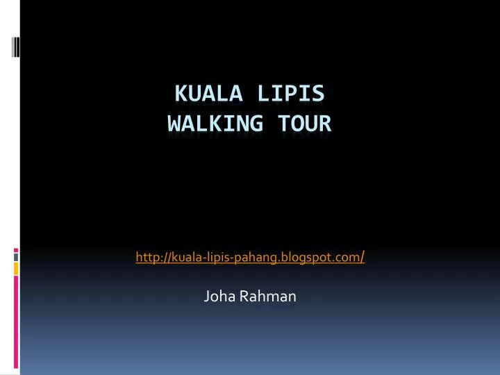 http kuala lipis pahang blogspot com joha rahman