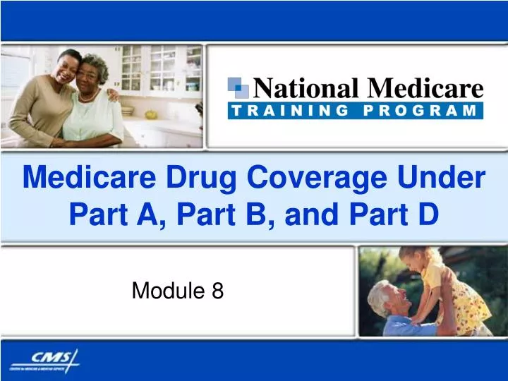 medicare drug coverage under part a part b and part d
