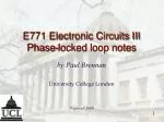 PPT - Phase Locked Loop PowerPoint Presentation, free download - ID:2086885