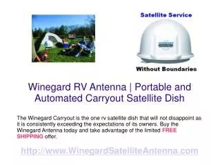Winegard RV Antenna Topping the Charts