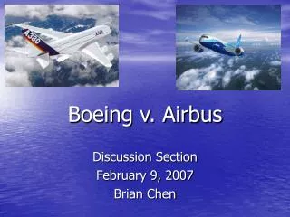 Boeing v. Airbus