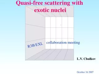Quasi-free scattering with exotic nuclei