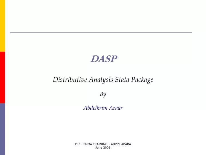 dasp distributive analysis stata package by abdelkrim araar