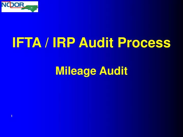 ifta irp audit process mileage audit