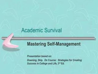 Academic Survival