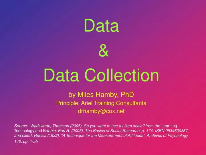 data data collection
