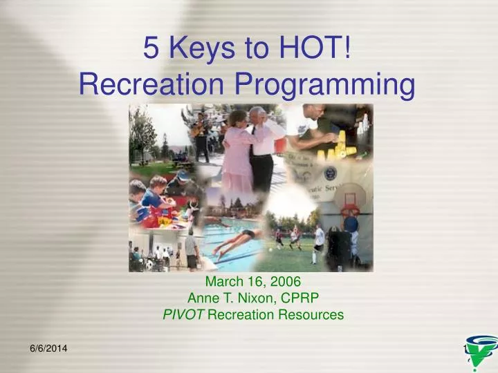 5 keys to hot recreation programming