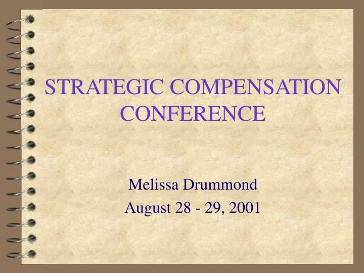 strategic compensation conference