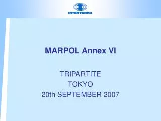 MARPOL Annex VI
