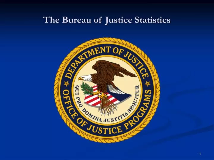 the bureau of justice statistics