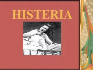 histeria