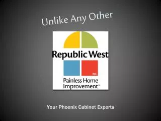 Phoenix Cabinet Refacing - Republic West