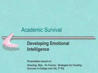 Academic Survival