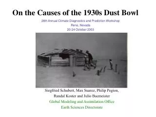 On the Causes of the 1930s Dust Bowl