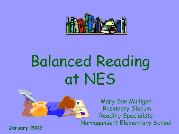 balanced reading at nes