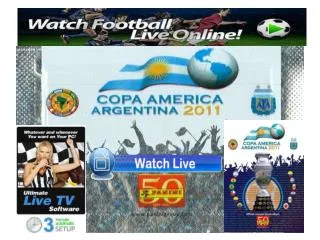 watch copa america 2011 live streaming match.