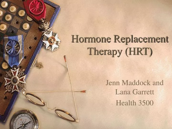hormone replacement therapy hrt