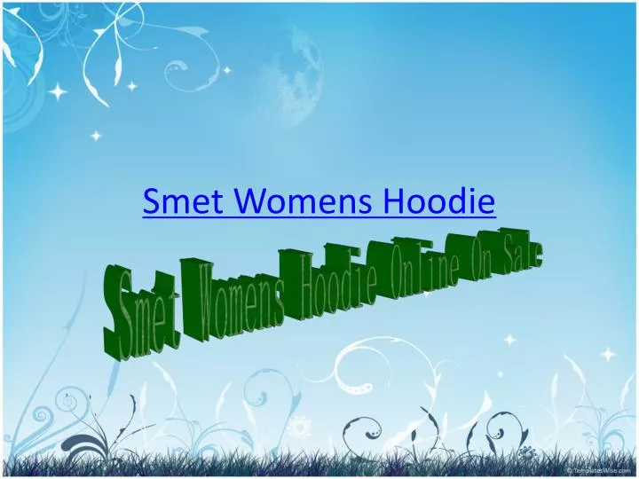 smet womens hoodie