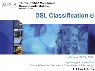 DSL Classification