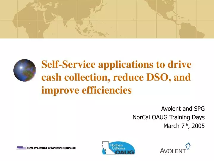 self service applications to drive cash collection reduce dso and improve efficiencies