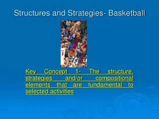Structures and Strategies- Basketball