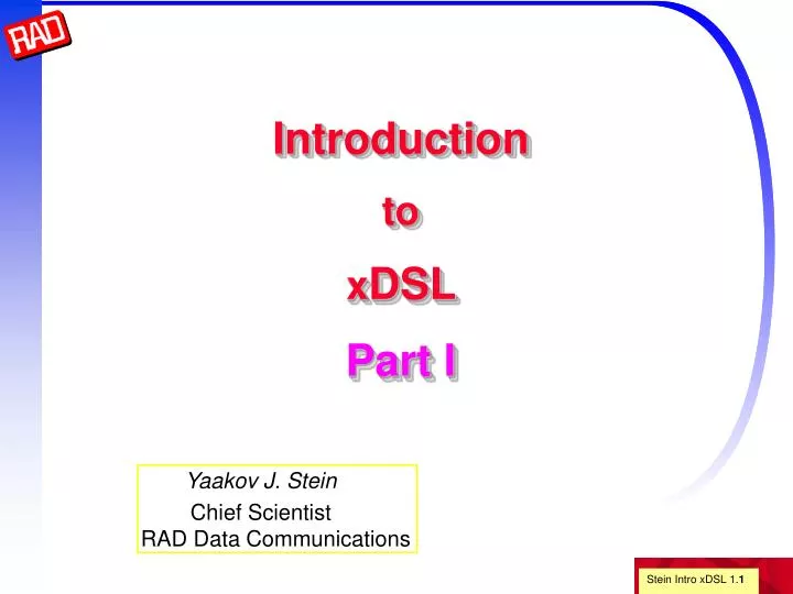 introduction to x dsl part i