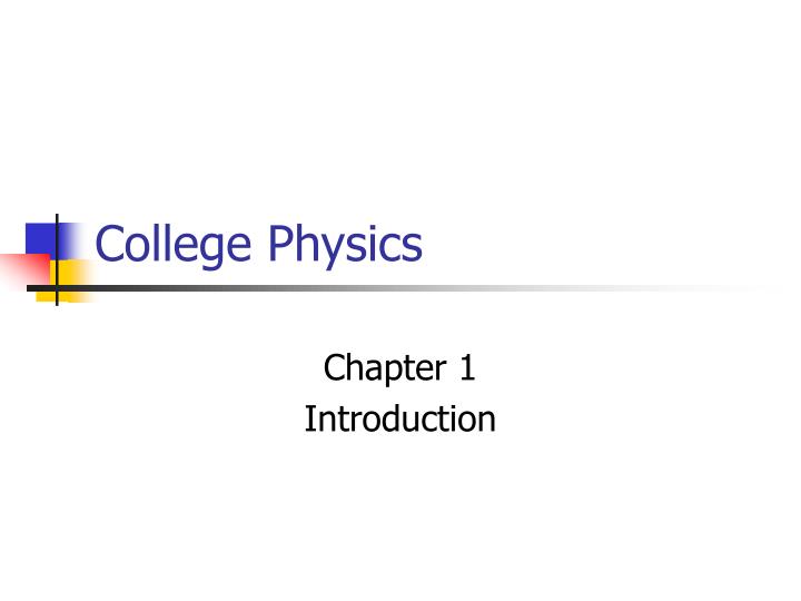 college physics