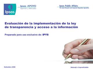 evaluaci n de la implementaci n de la ley de transparencia y acceso a la informaci n