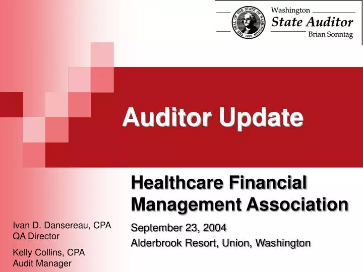 auditor update