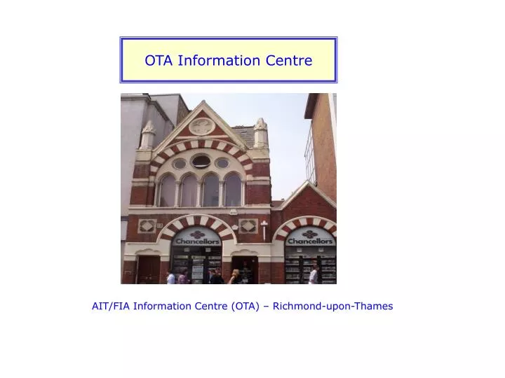 ota information centre