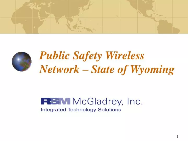 public safety wireless network state of wyoming