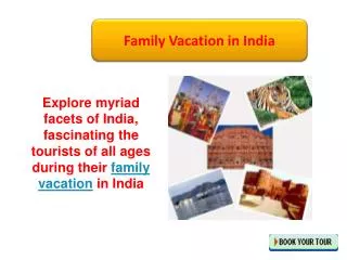 family vacation in india