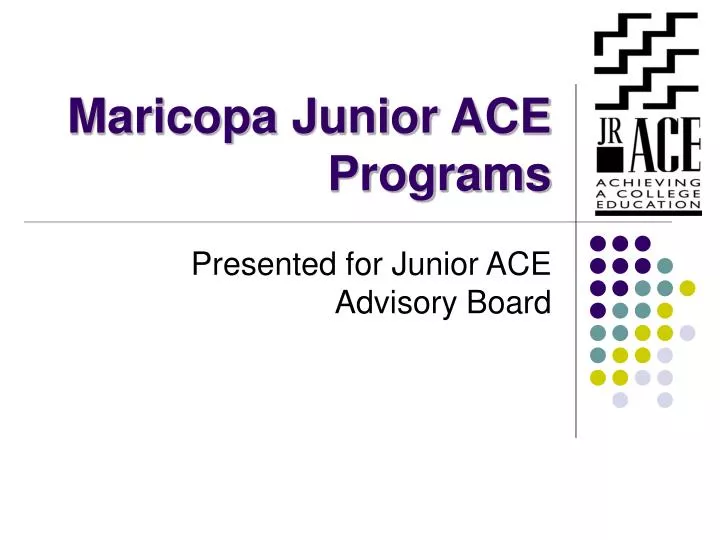 maricopa junior ace programs