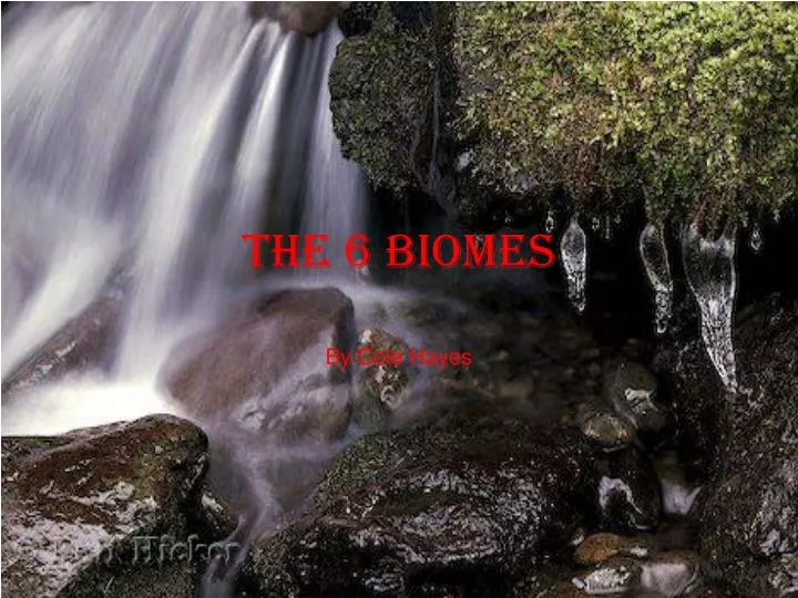 the 6 biomes