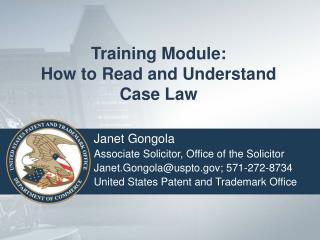 Training Module: How to Read and Understand Case Law