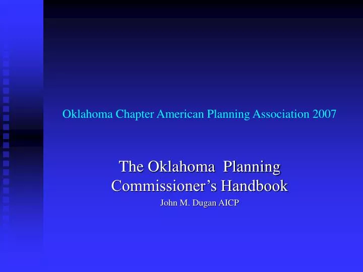 oklahoma chapter american planning association 2007