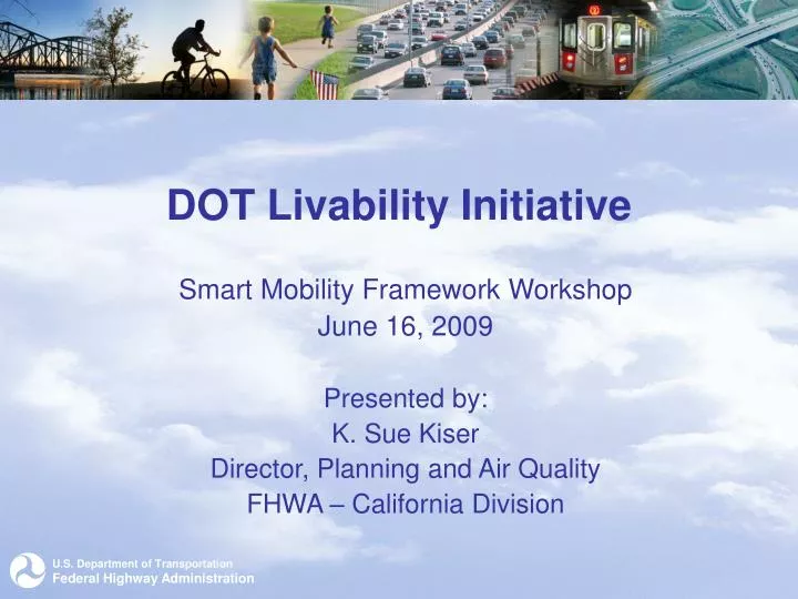 dot livability initiative
