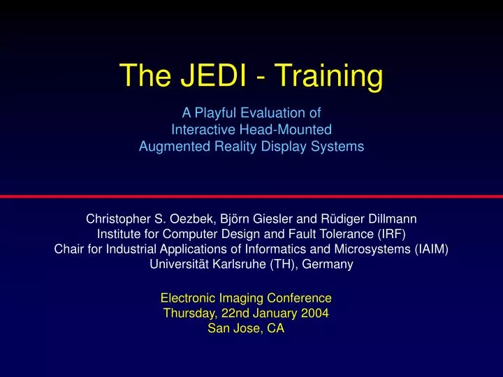 the jedi training