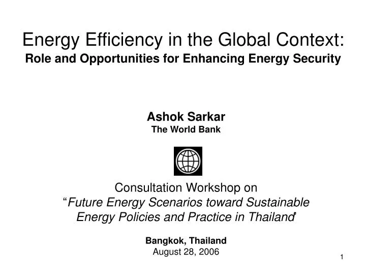 energy efficiency in the global context role and opportunities for enhancing energy security