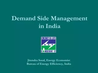 Demand Side Management in India