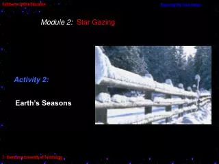 Module 2: Star Gazing